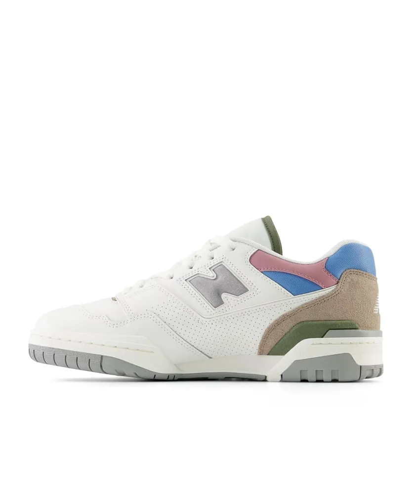 550 Round-Toe Lace-Up Sneakers