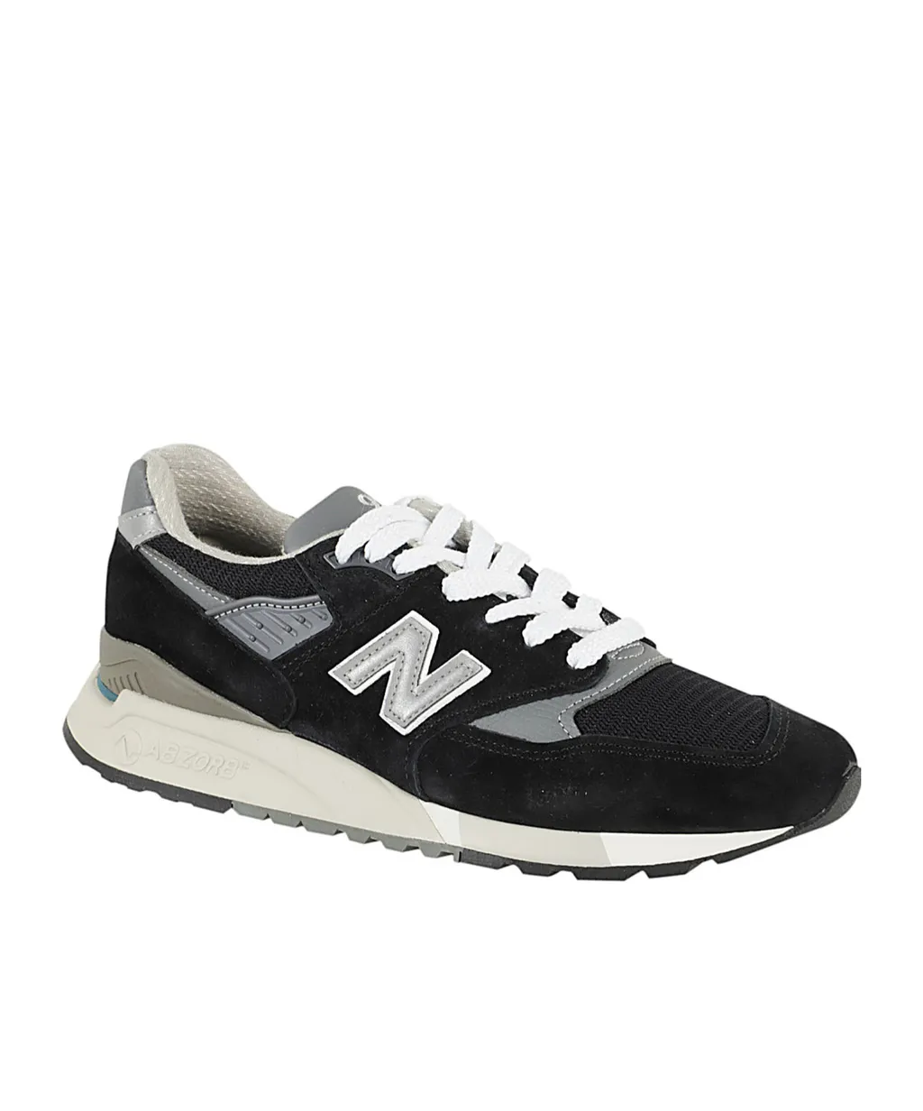 U998Bl Logo-Appliqué Sneakers