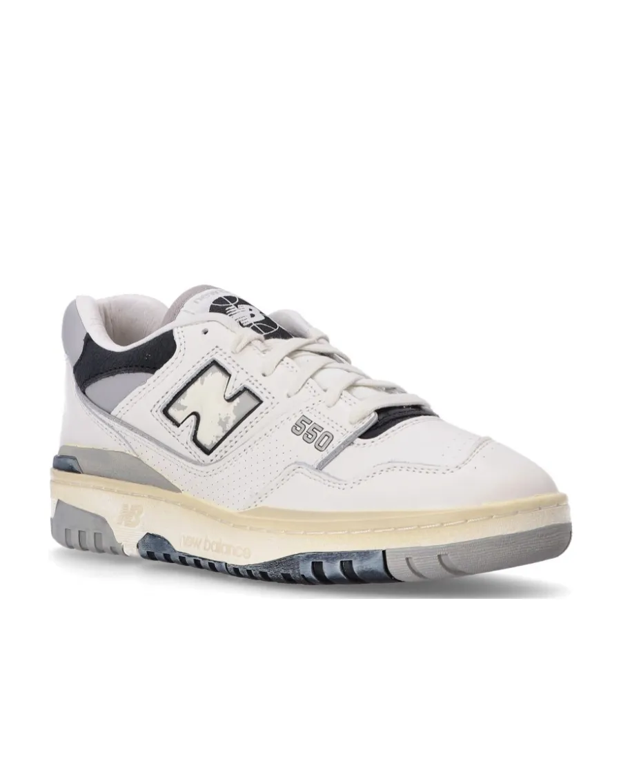 550 Logo Patch Sneakers