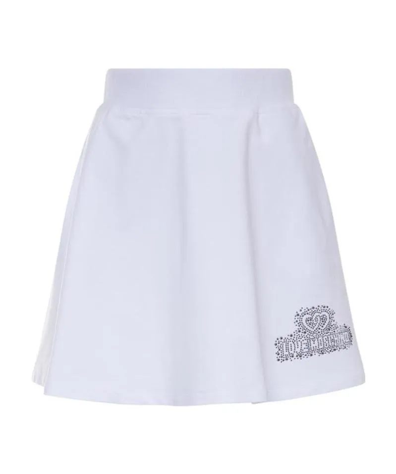 Logo Details Skirt