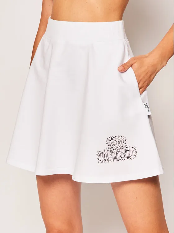 Logo Details Skirt