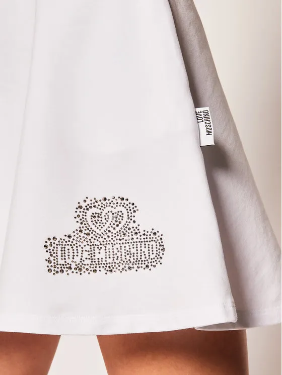 Logo Details Skirt