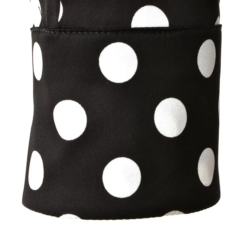 Wave Dot Pattern Dress