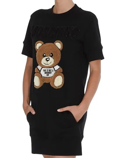 Teddy Bear Embroidered Dress