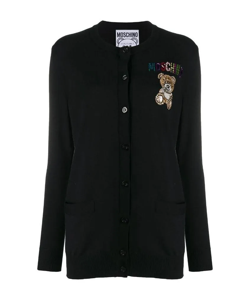 Teddy Bear Knitted Cardigan