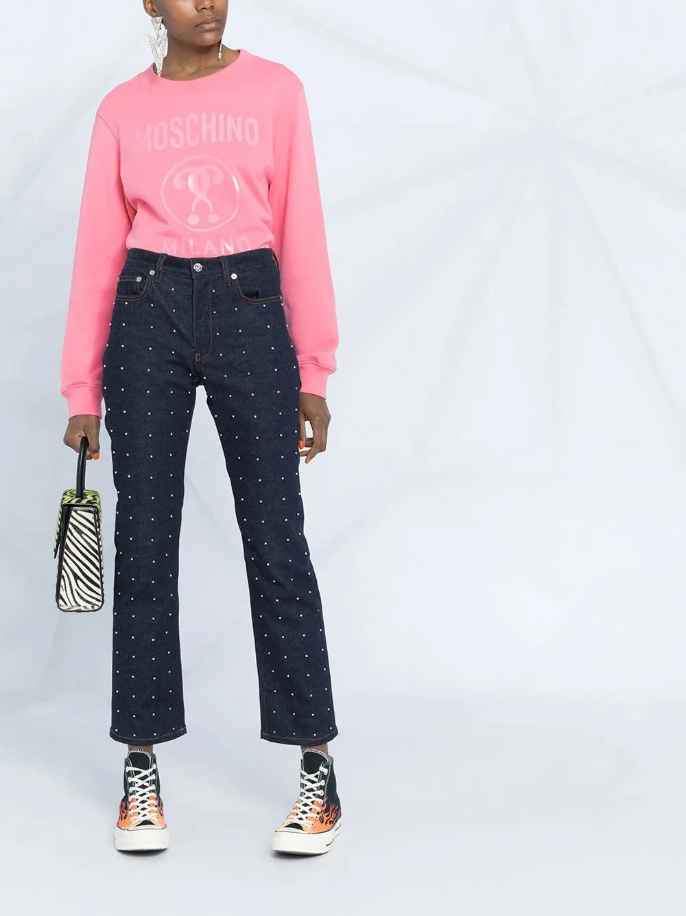 Milano Logo Printed Sweater
