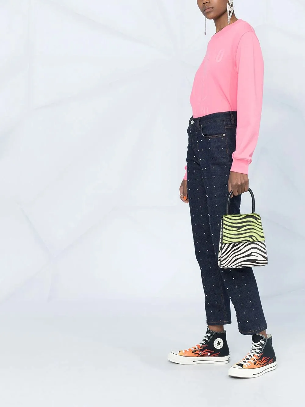 Milano Logo Printed Sweater