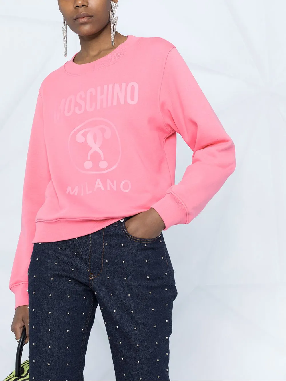 Milano Logo Printed Sweater