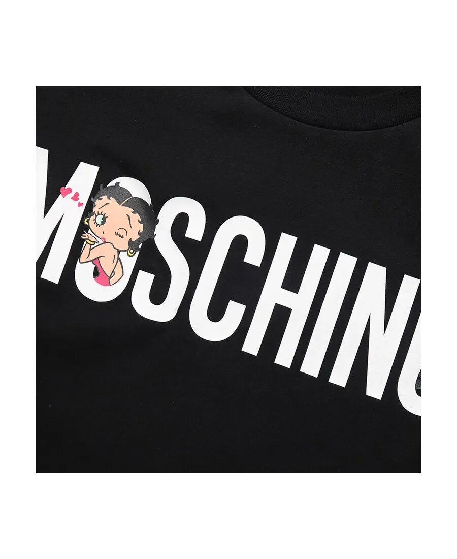 Teddy Bear Print Long-Sleeved T-Shirt