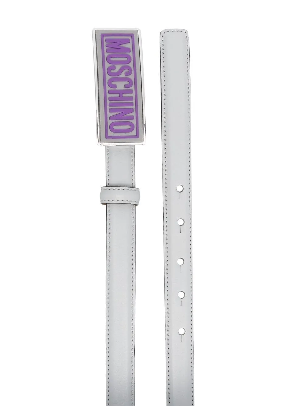 Enamelled Buckle Belt