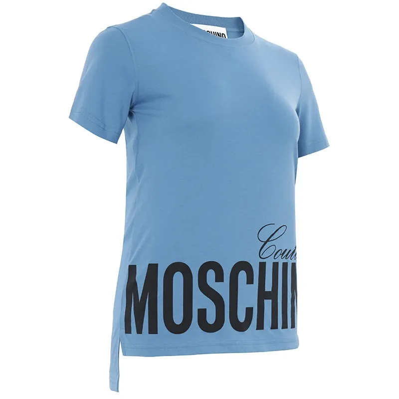 Logo Printed Pattern T-Shirt