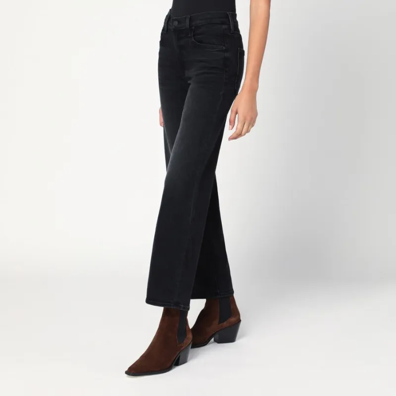 Mid-Rise Rambler Zip Flood Jeans