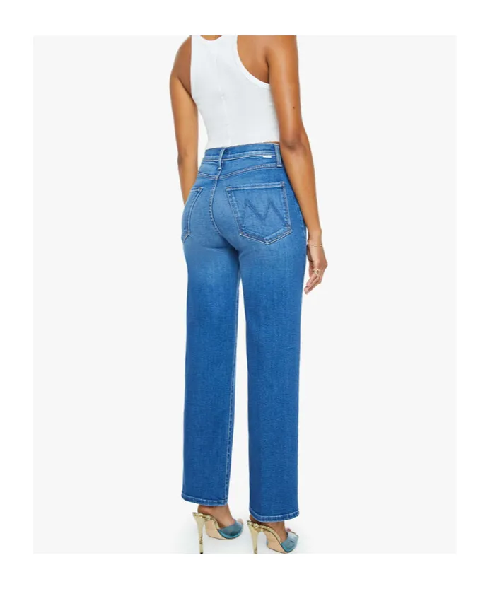 The Rambler Zip Flood Straight-Leg Jeans