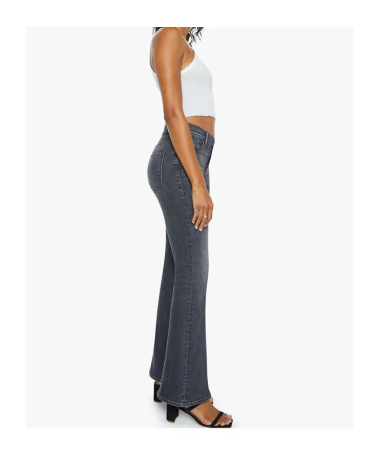 Mid Rise Flare Jeans