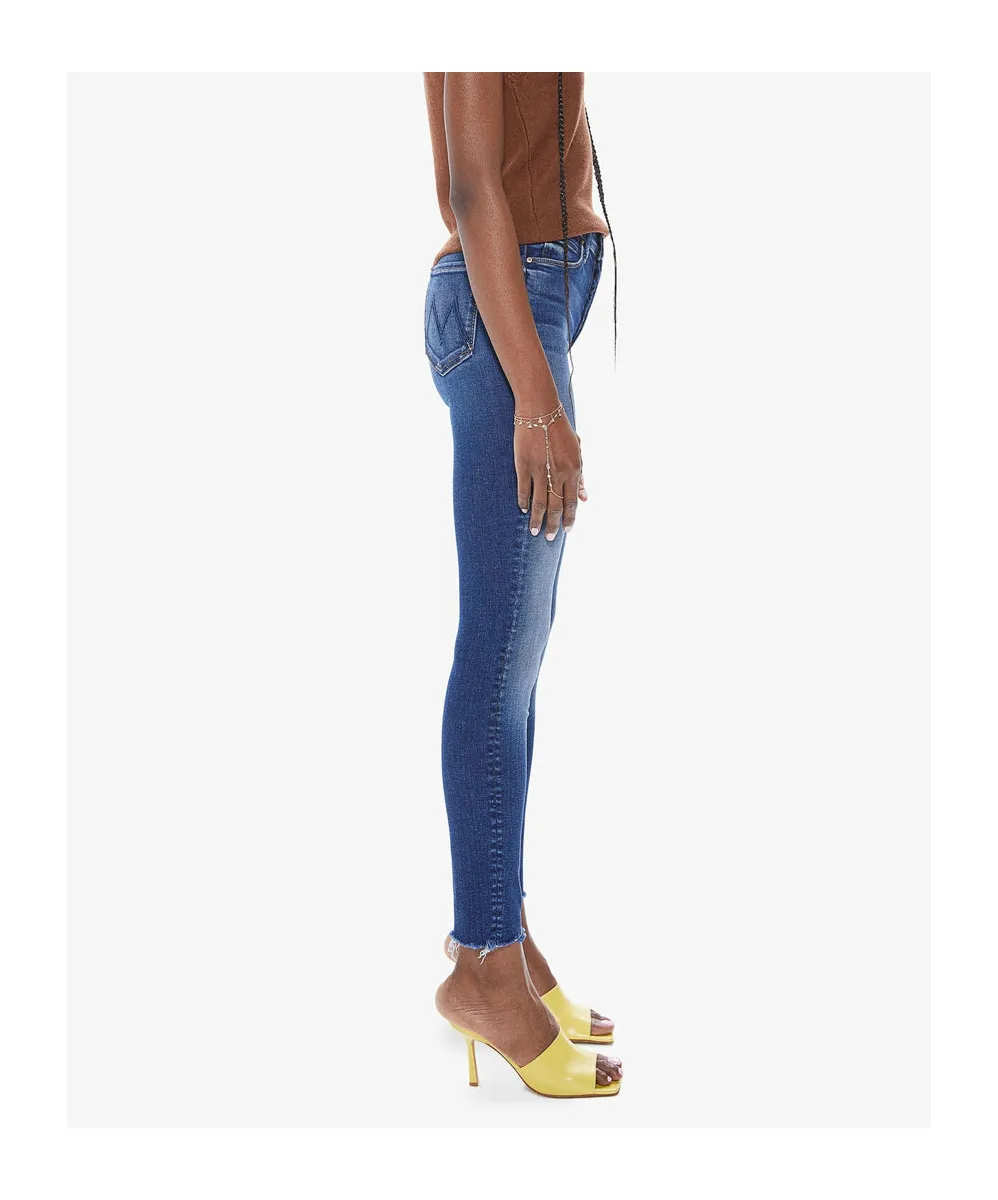 Denim Trousers With Belt Loops