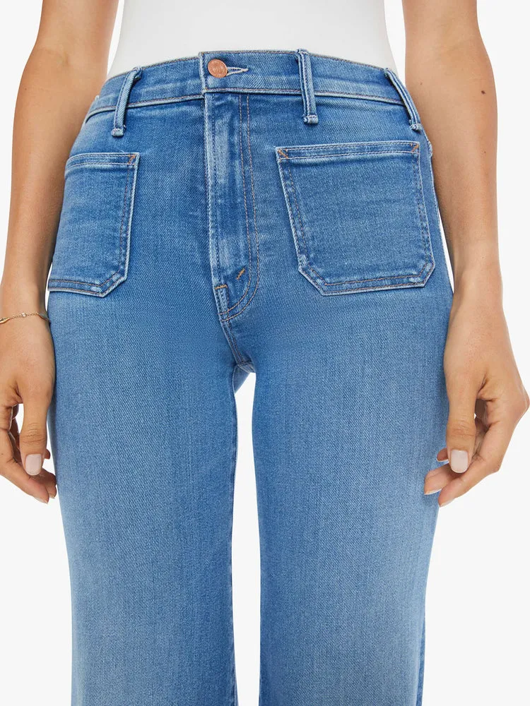 The Hustler Roller Patch Pocket Sneak Jeans