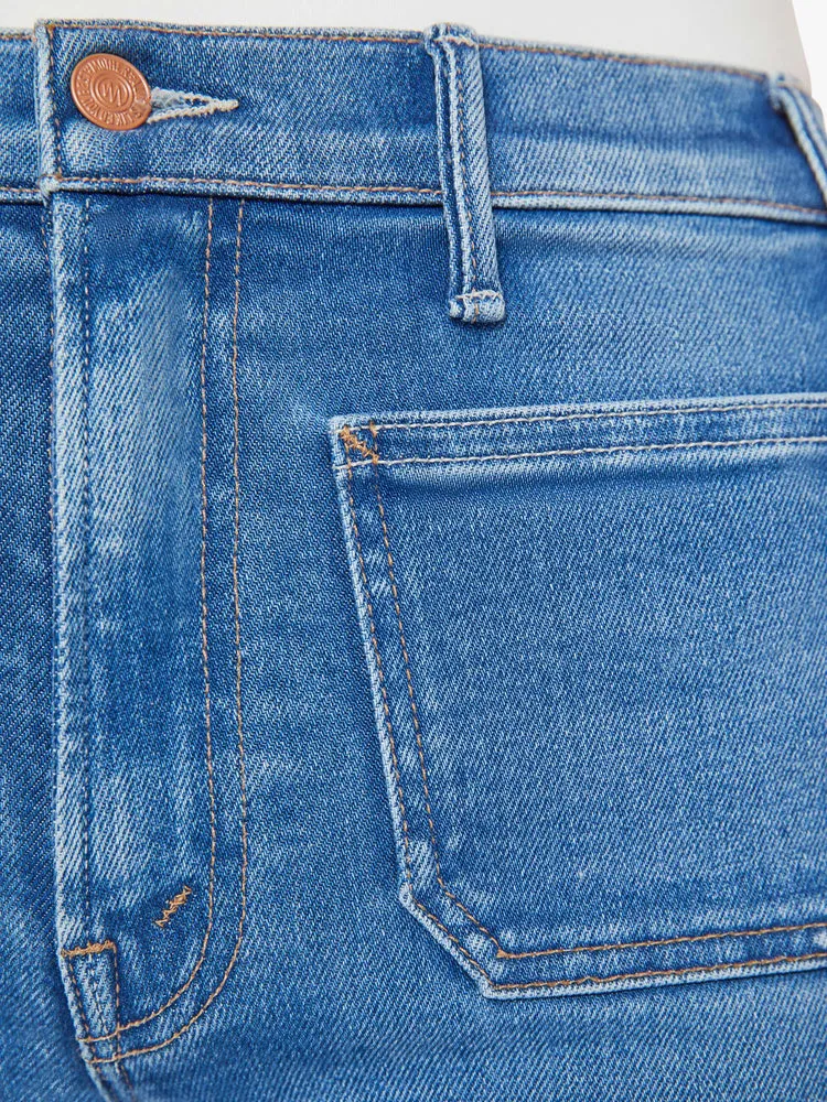 The Hustler Roller Patch Pocket Sneak Jeans