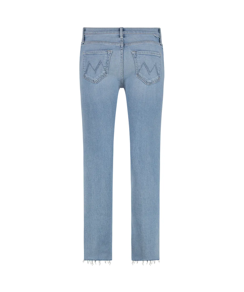 The Mid Rise Dazzler Ankle Fray Jeans