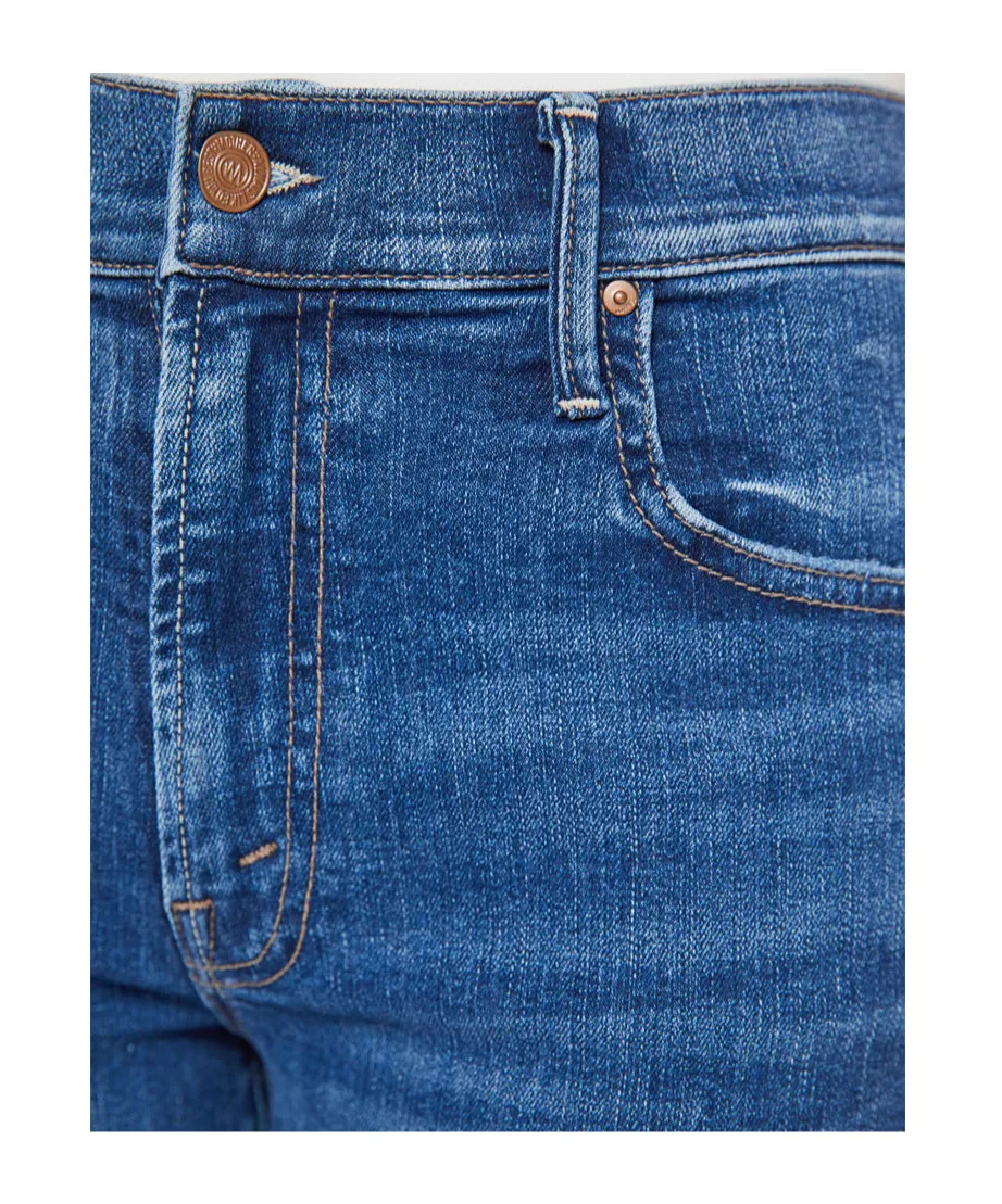 The Mid Rise Maven Sneak Jeans