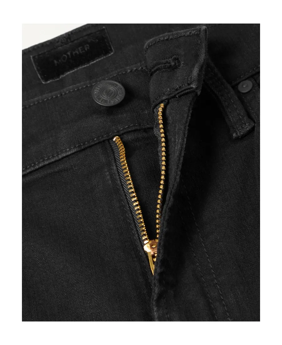 High-Rise Straight Jeans
