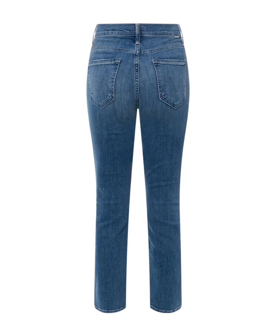 Dazzler Mid-Rise Straight-Leg Slim-Cut Jeans