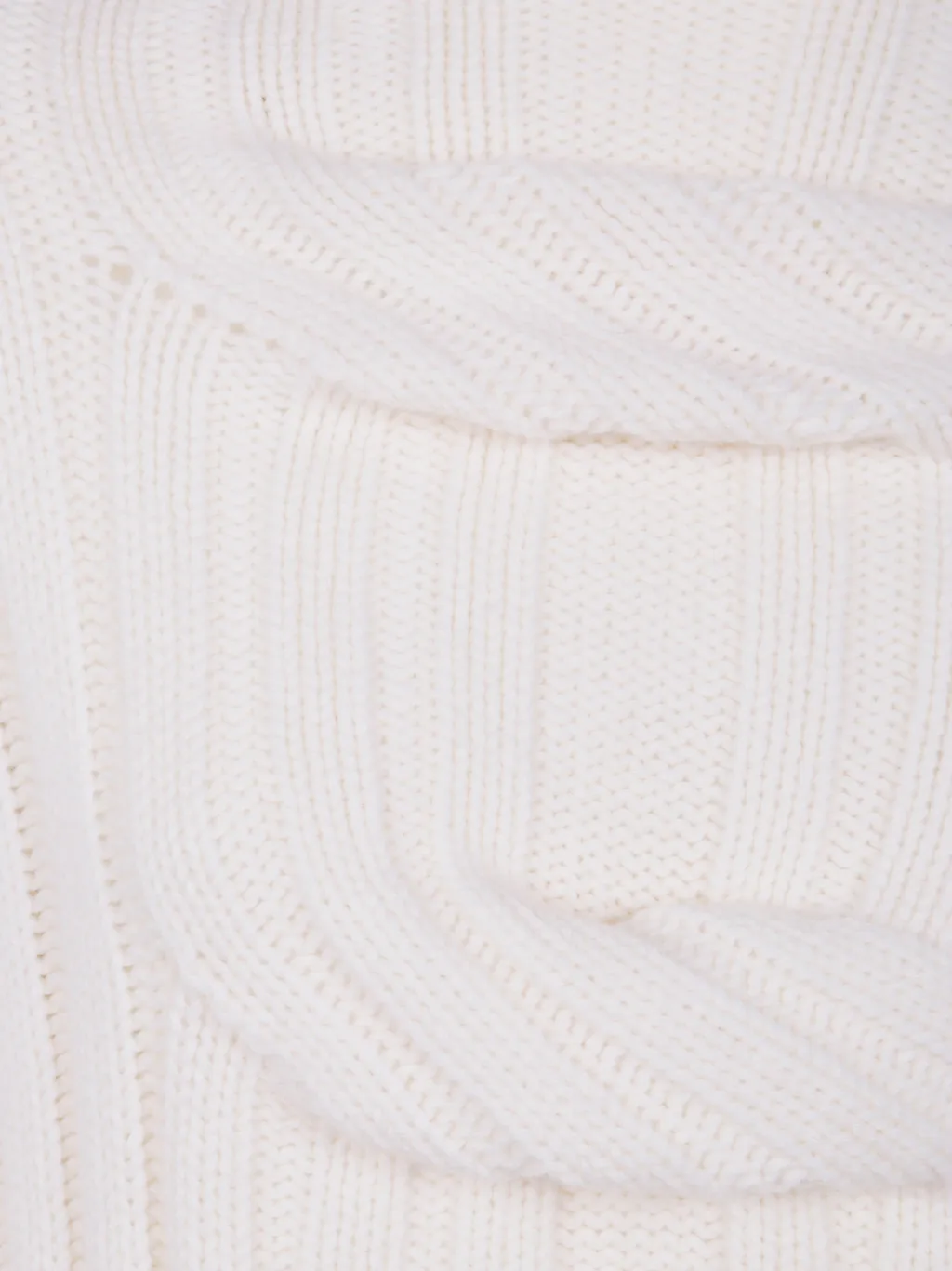Roll-Neck Knitted Top