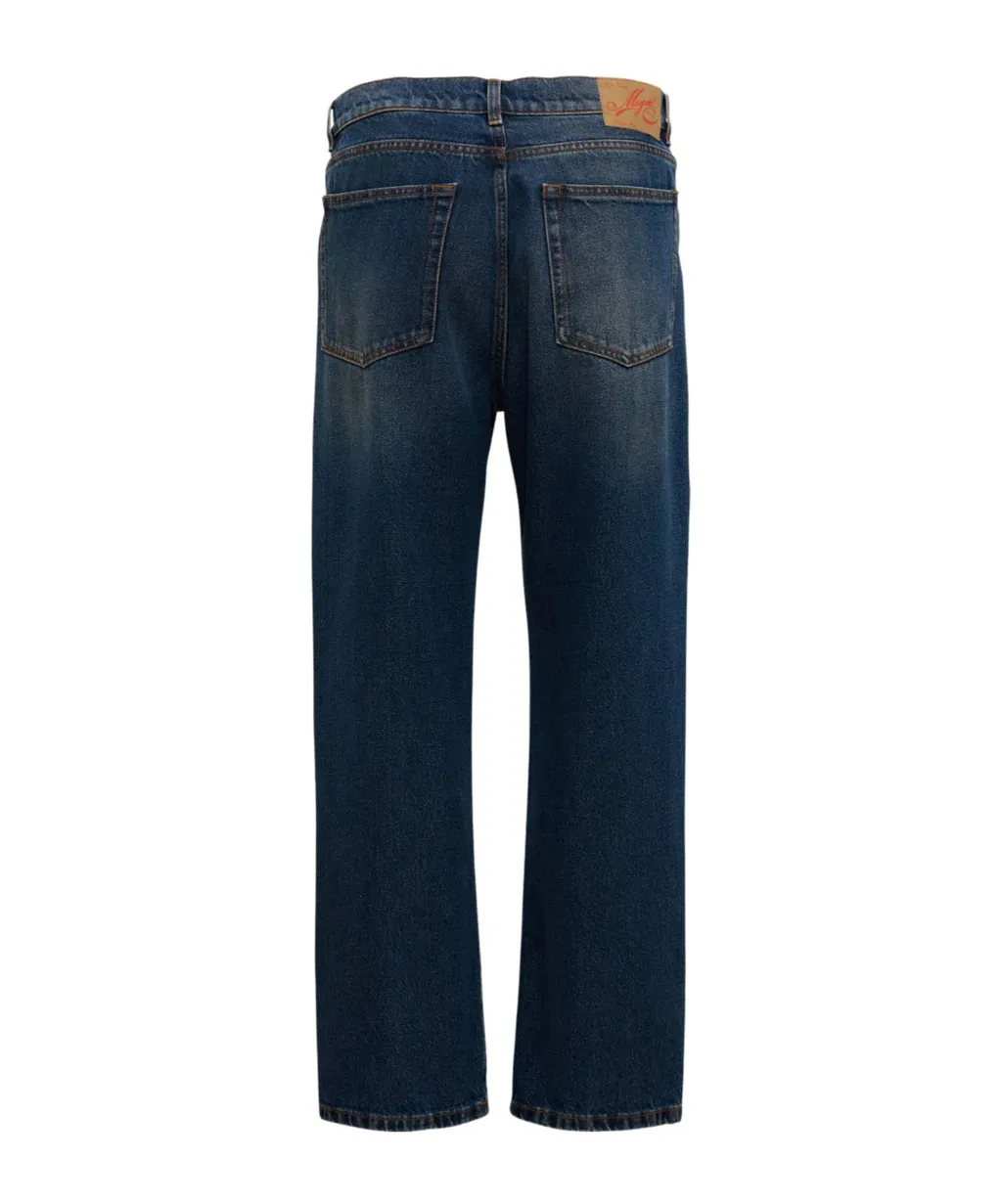 Logo-Patch Jeans