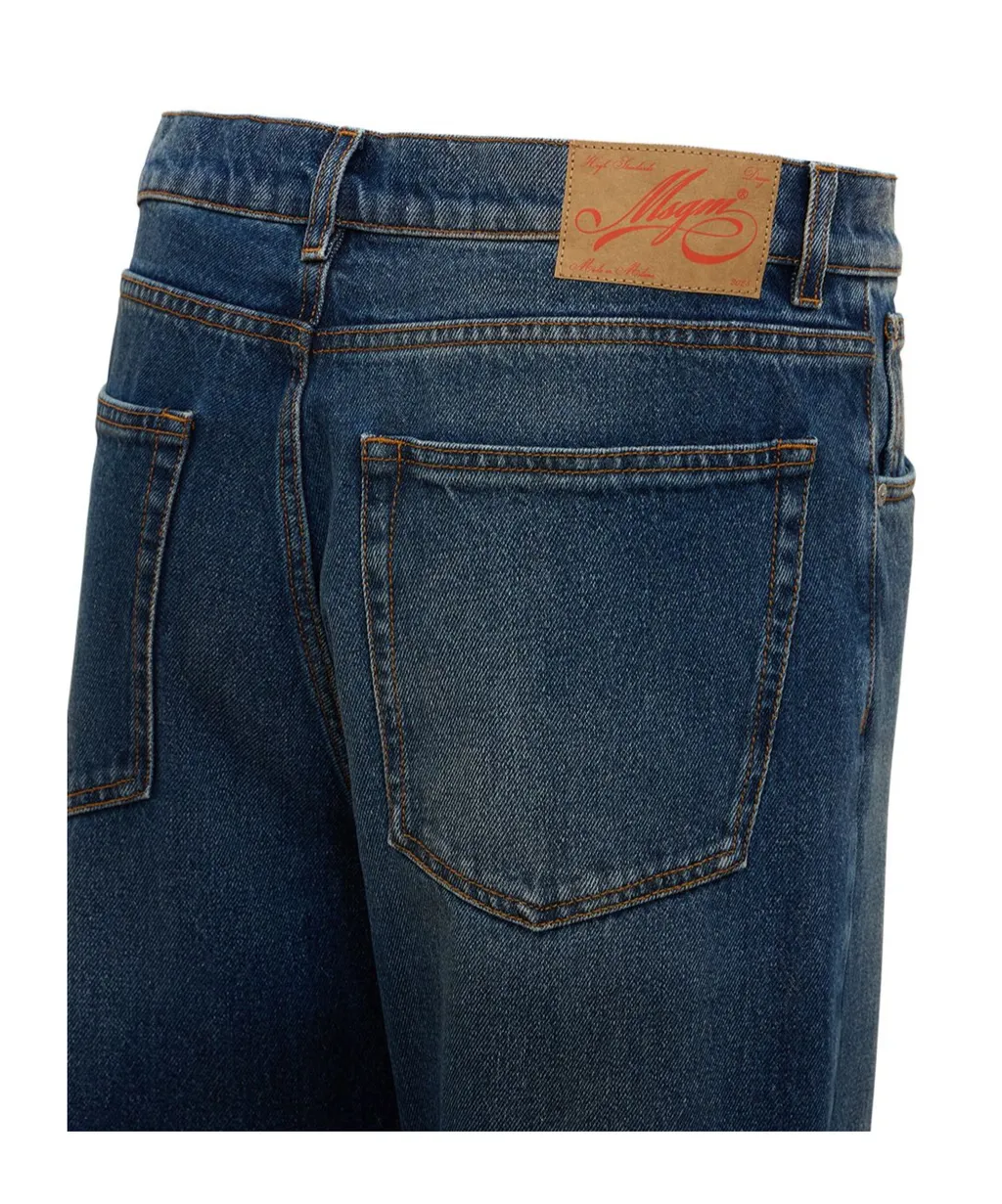 Logo-Patch Jeans