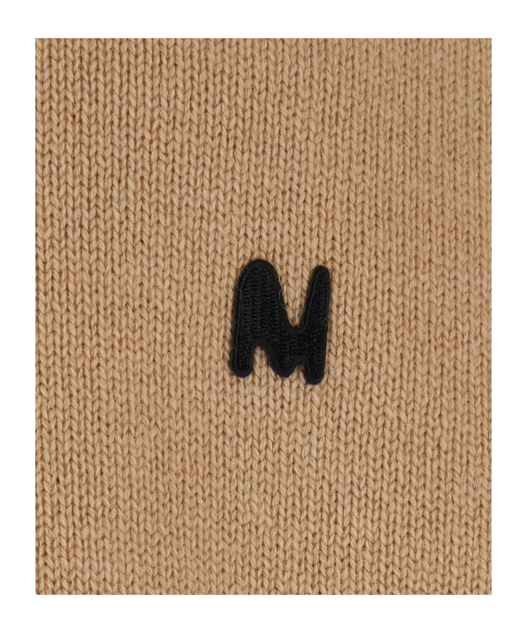 Logo-Embroidered Crew-Neck Sweater