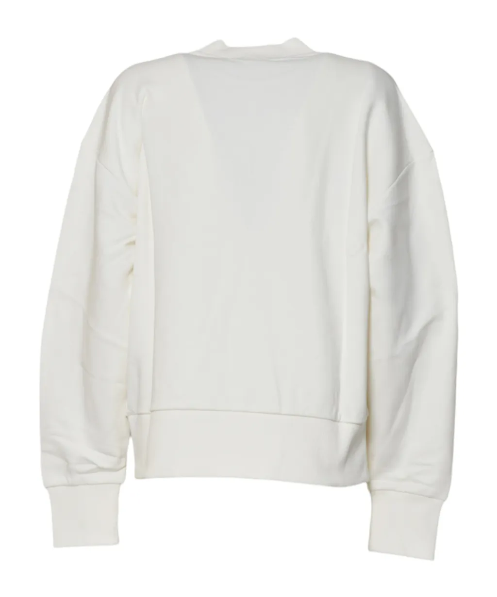 Sequin Embellished Crewneck Sweatshirt