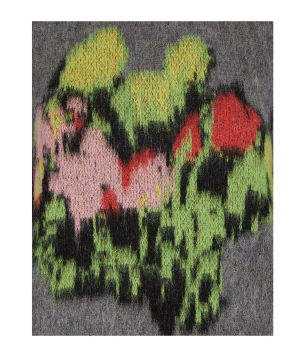 Graphic Intarsia Knit Jumper