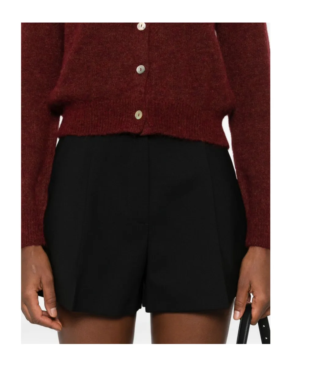 High Waist Pleated Shorts