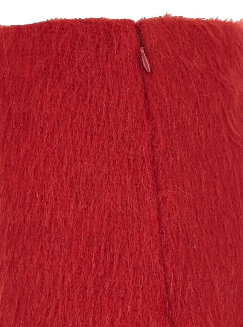 Brushed Mini Skirt