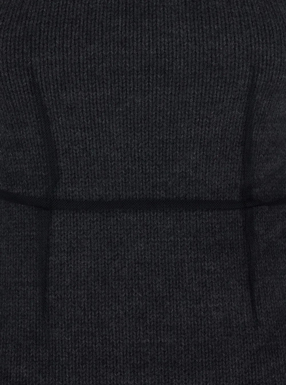 High Neck Knitted Dress