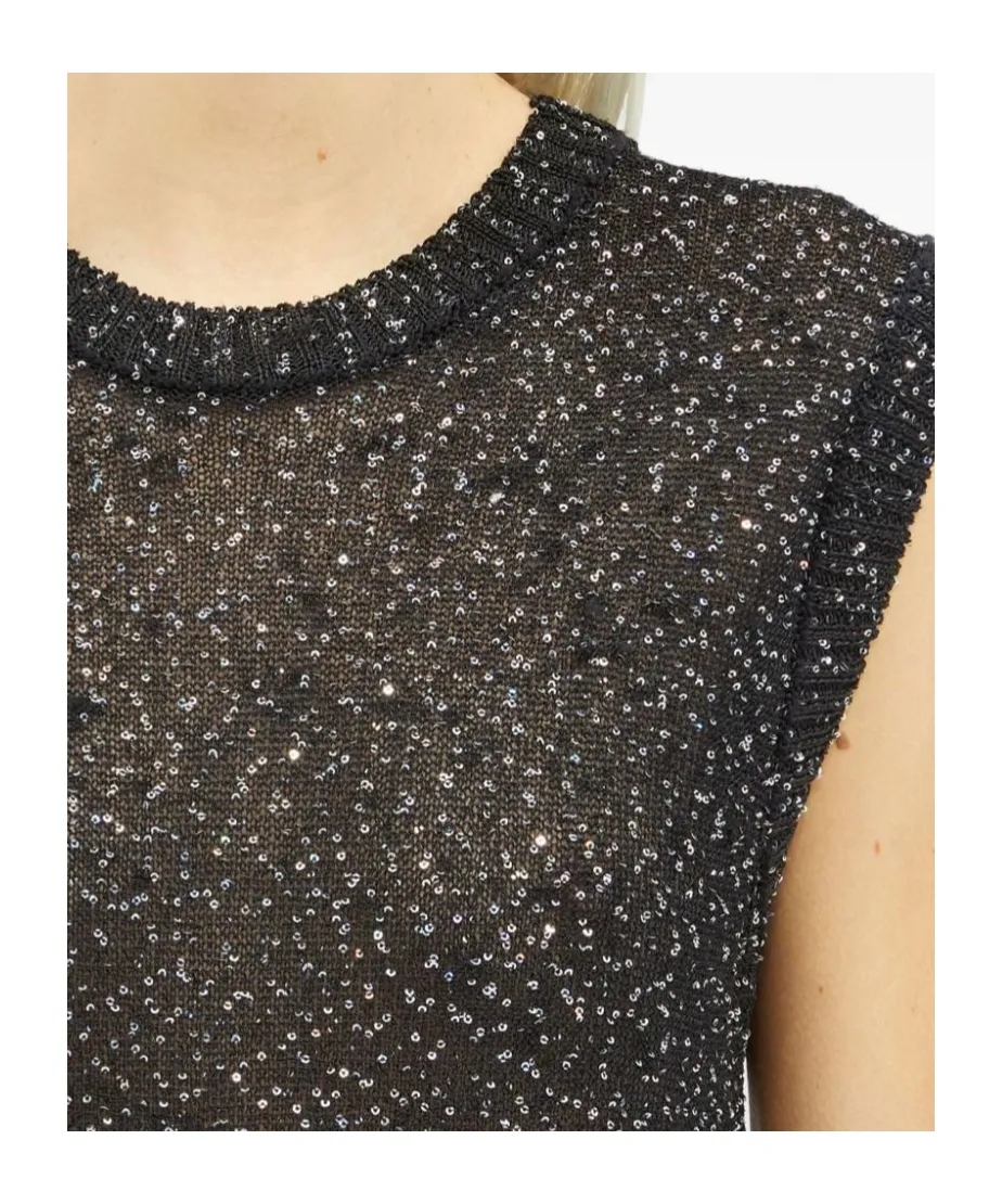 Glitter Knitted Midi Dress