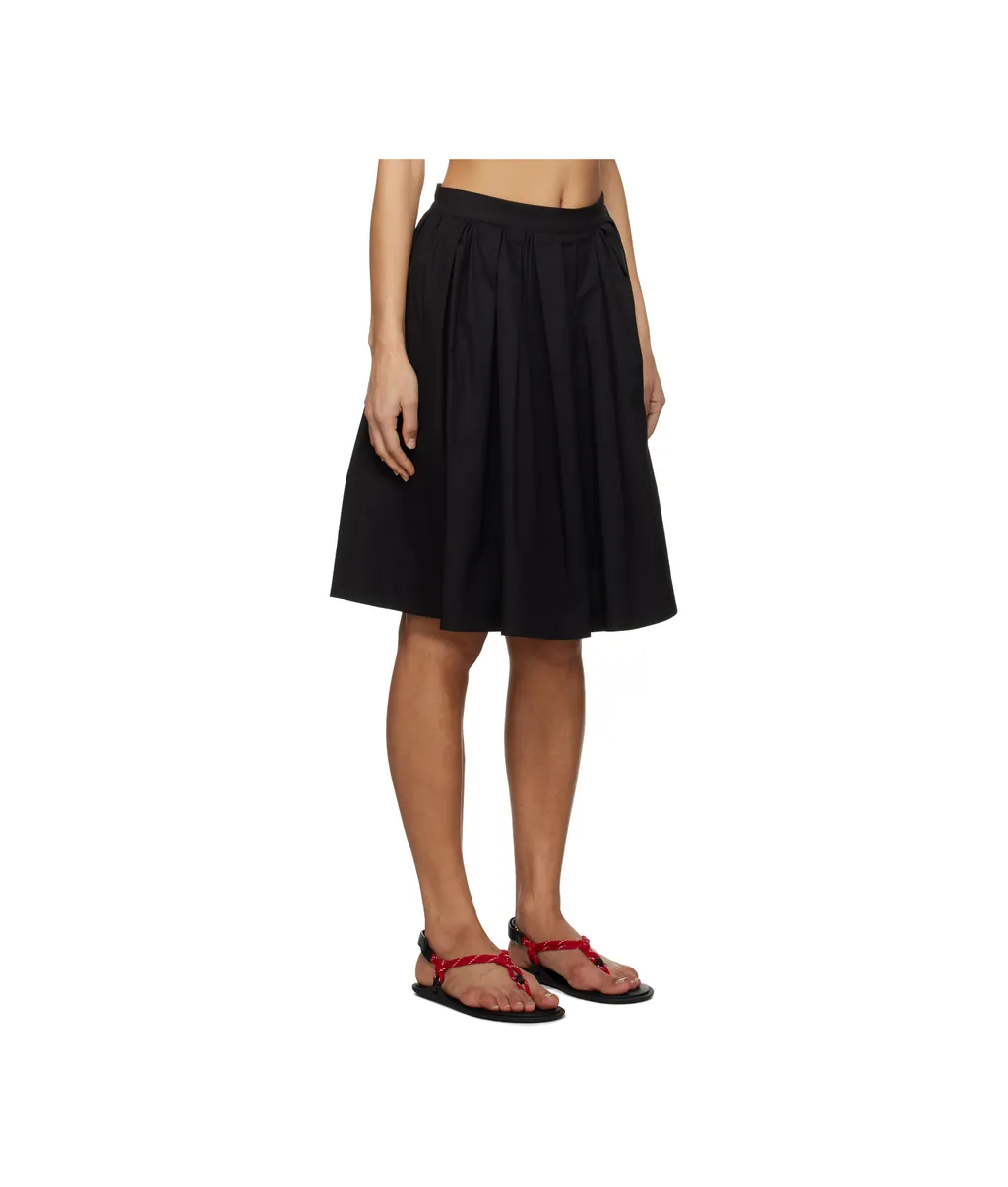 Stretch-Cotton Skirt