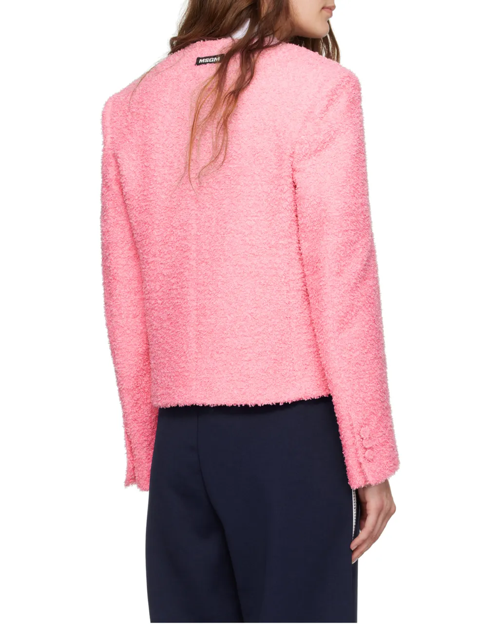 Textured-Knit Jacket