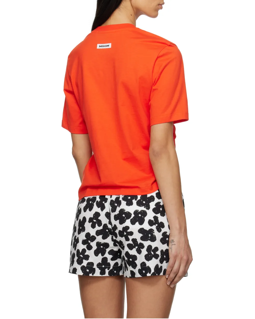 Twist Detailed Crewneck T-Shirt