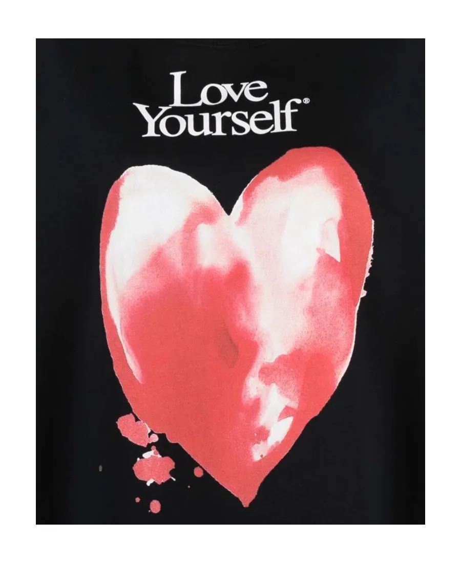 Slogan Print Silhouette Hoodie