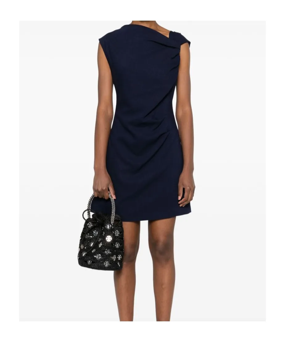 Ruched Detail Slim Fit Dress