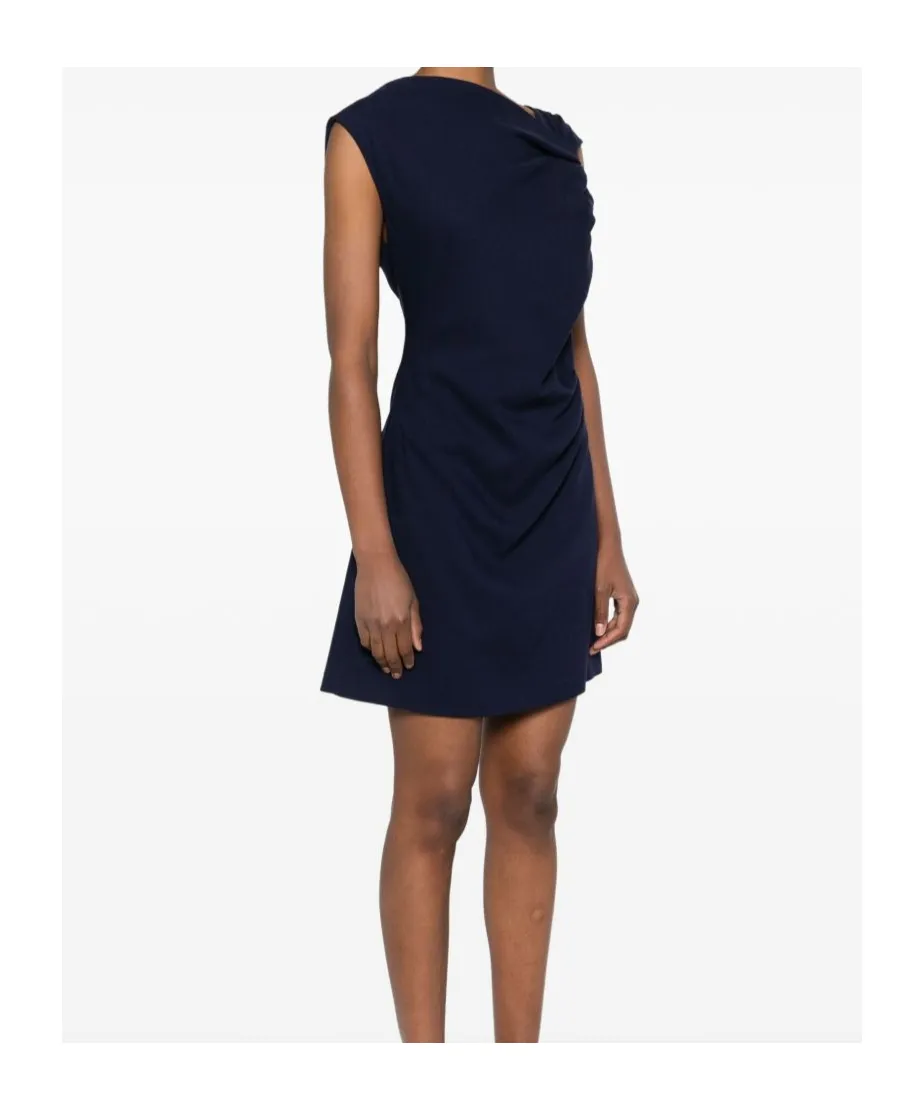 Ruched Detail Slim Fit Dress