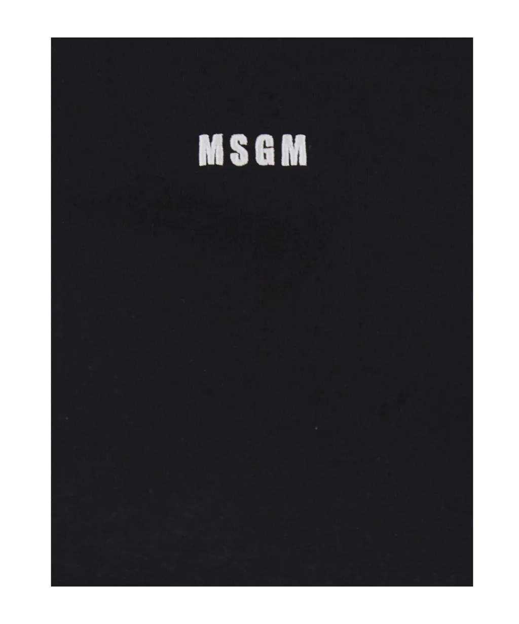 Logo Embroidered Crewneck T-Shirt