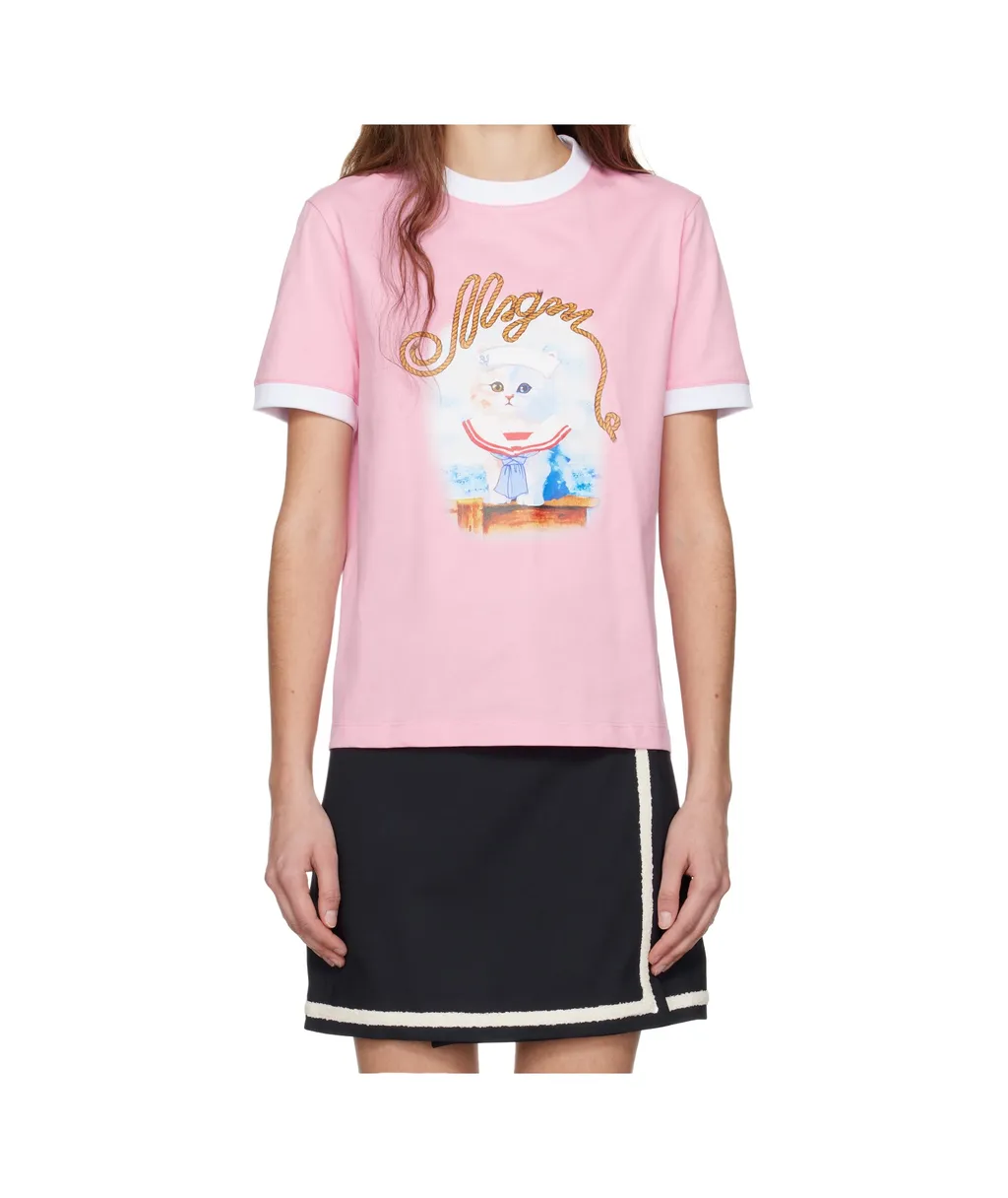 Graphic Printed Crewneck T-Shirt