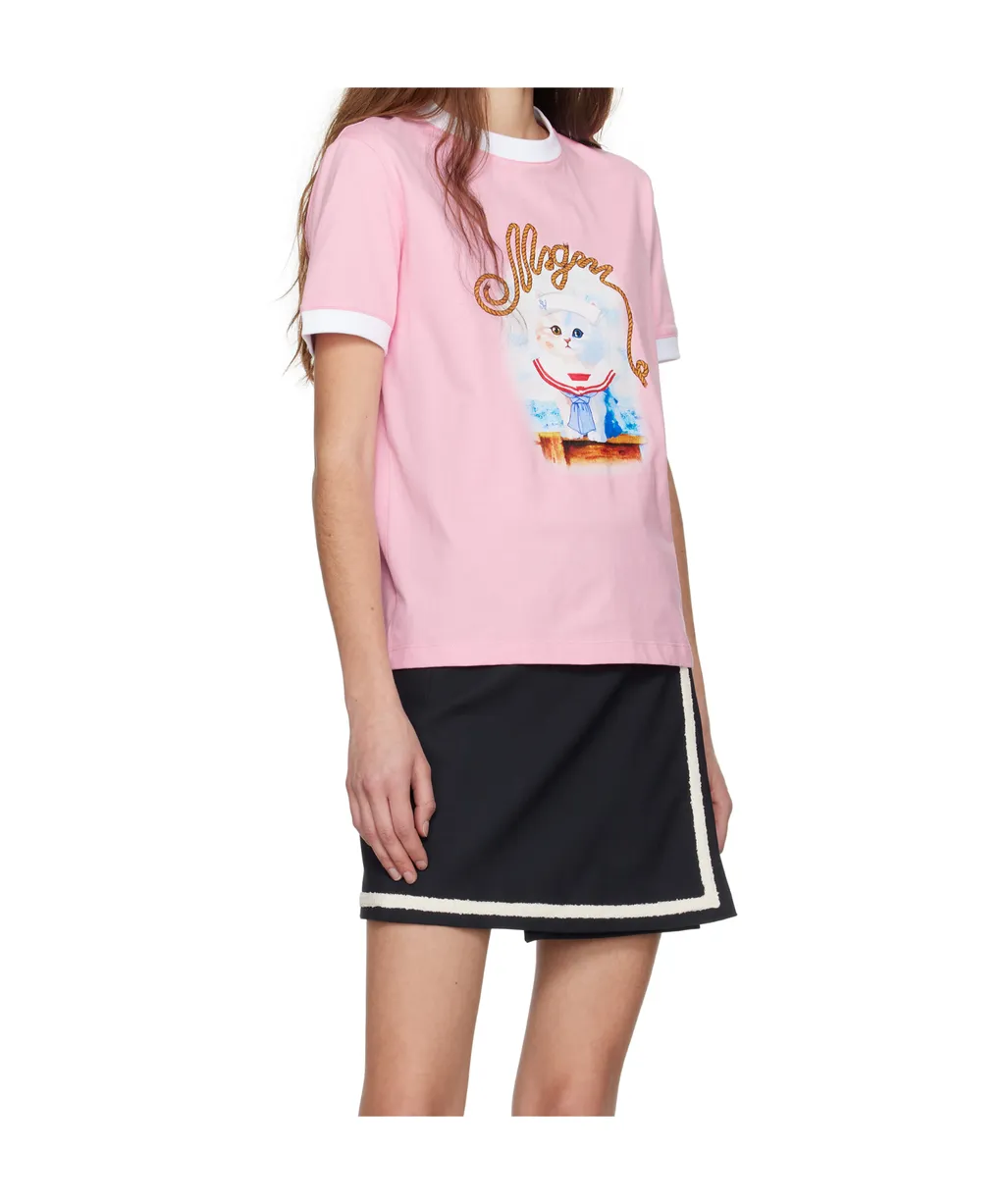 Graphic Printed Crewneck T-Shirt