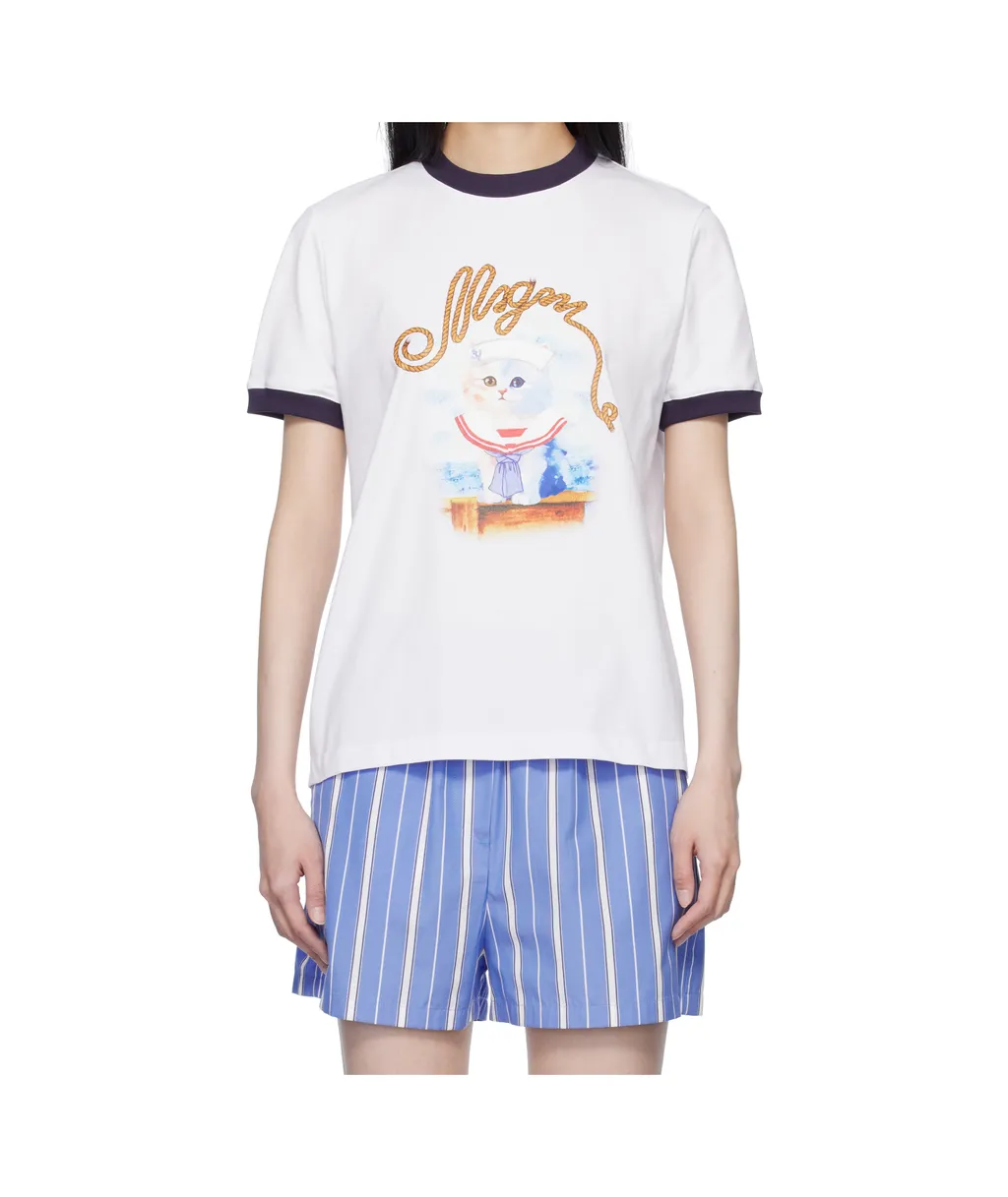 Graphic Printed Crewneck T-Shirt