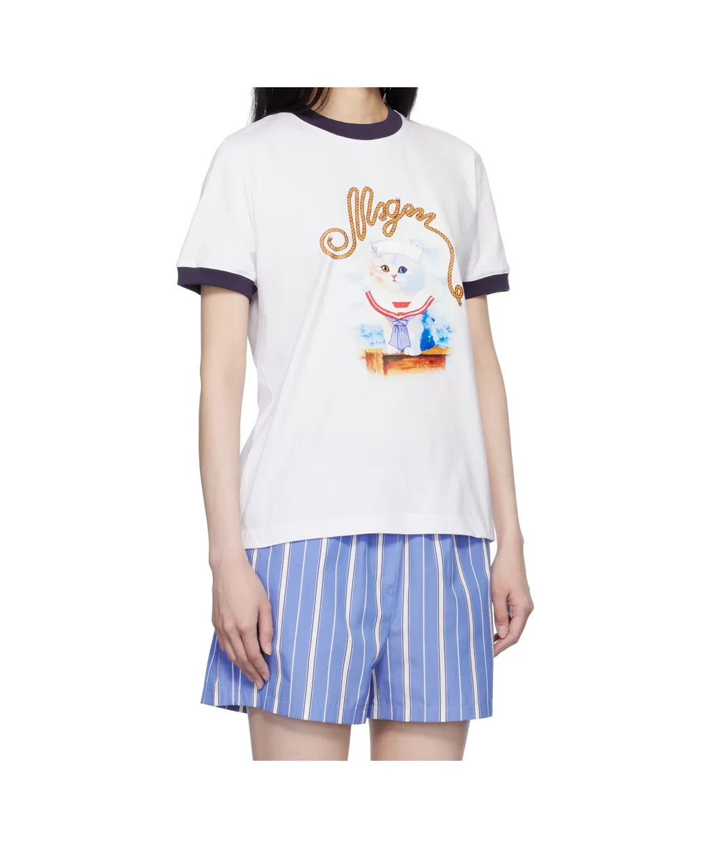 Graphic Printed Crewneck T-Shirt