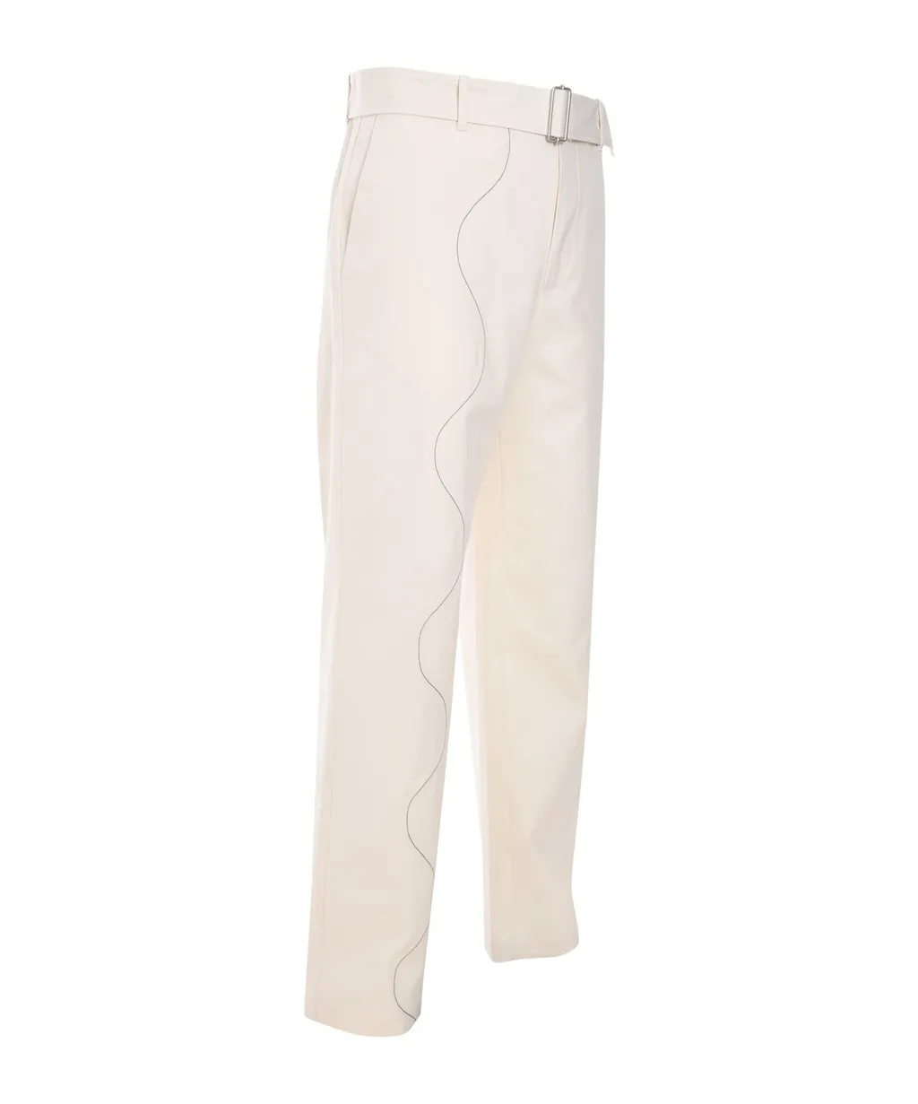 Straight-Leg Trousers