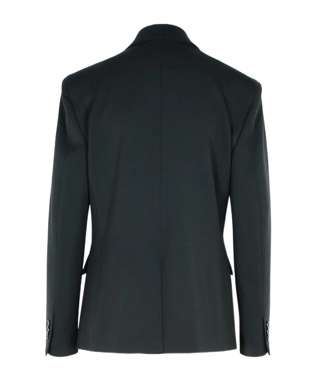 Logo Patch Zipped Blazer