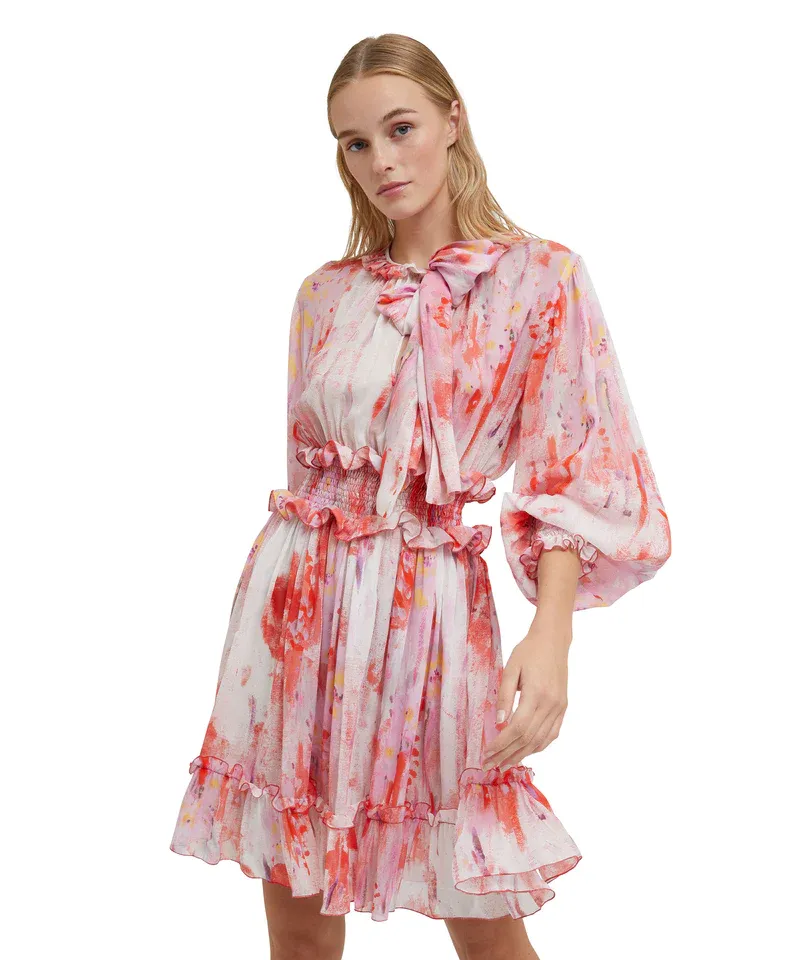 Ruffle Detailed Dress