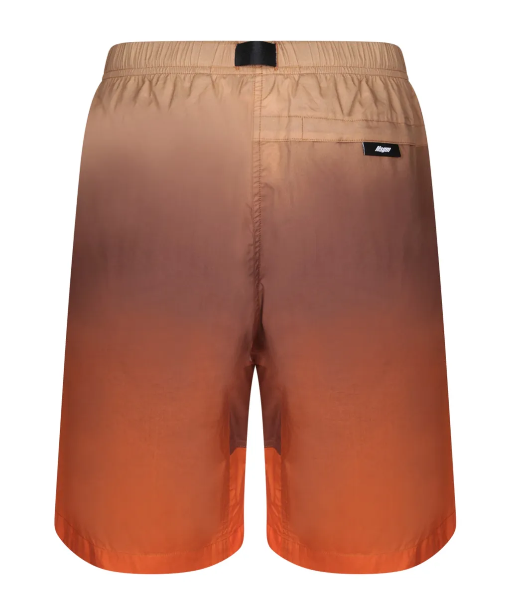 Gradient Effect Bermuda Shorts